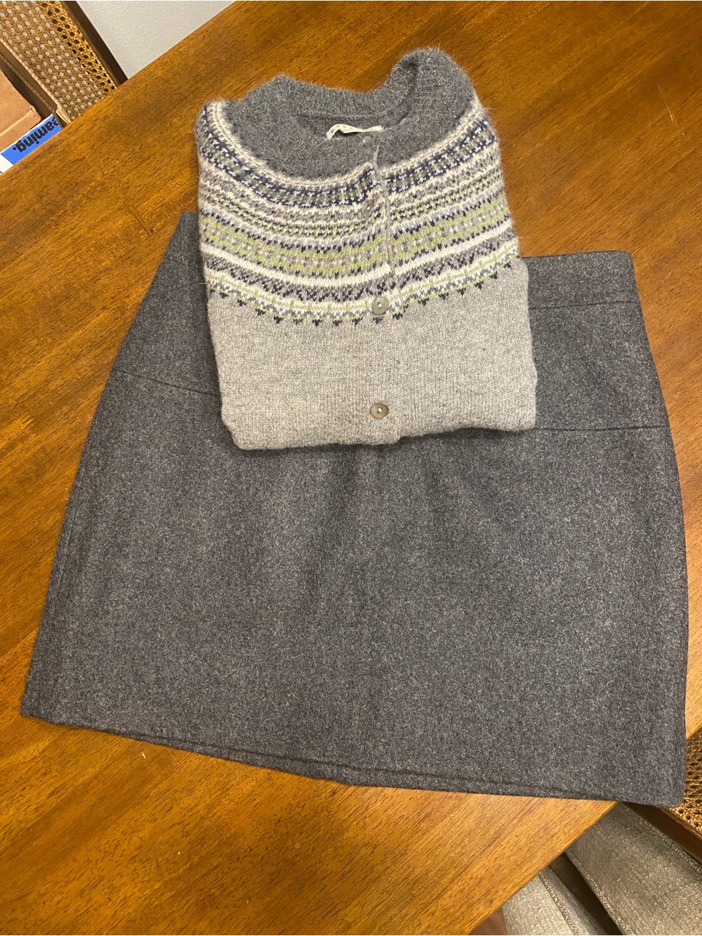 JCrew Gray WoolWomen's Skirt - Timeless Everyday Style